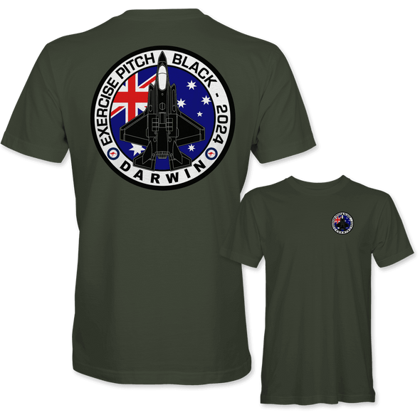 RAAF F-35 LIGHTNING PITCH BLACK 2024 T-Shirt