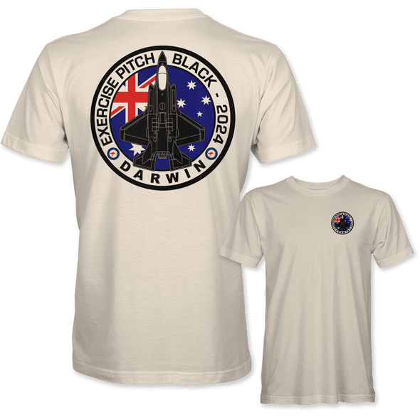RAAF F-35 LIGHTNING PITCH BLACK 2024 T-Shirt