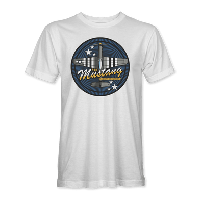 P-51 MUSTANG 'AMERICAN GUNFIGHTER' T-Shirt - Mach 5