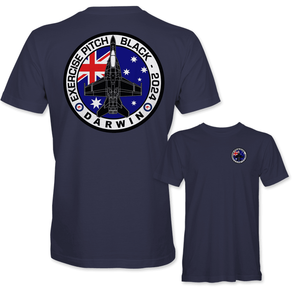 RAAF F/A-18 SUPER HORNET PITCH BLACK 2024 T-Shirt