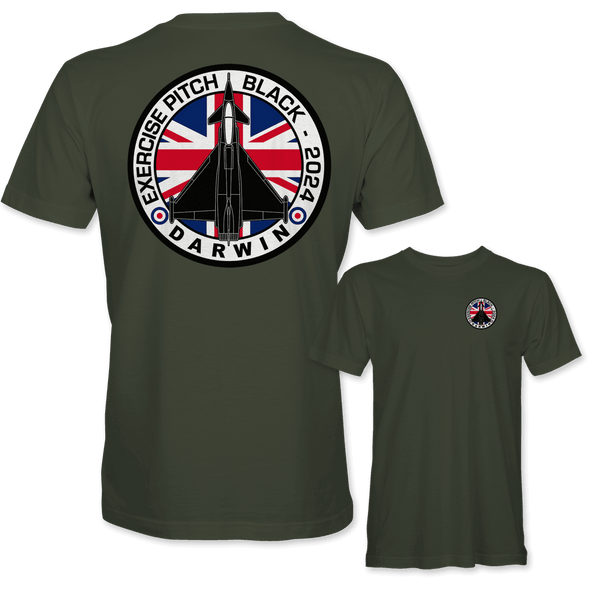 RAF TYPHOON PITCH BLACK 2024 T-Shirt
