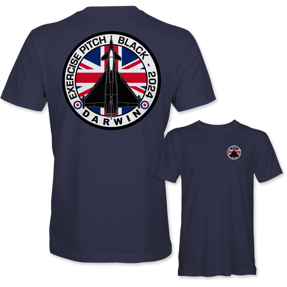 RAF TYPHOON PITCH BLACK 2024 T-Shirt