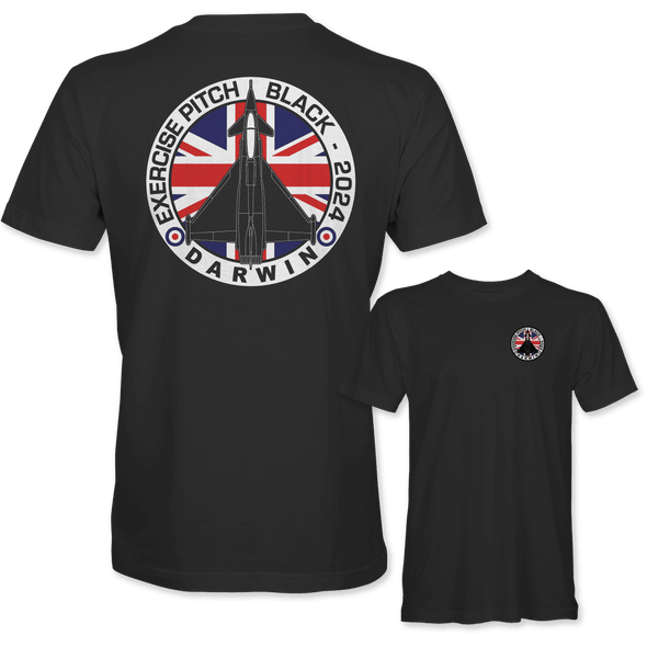 RAF TYPHOON PITCH BLACK 2024 T-Shirt