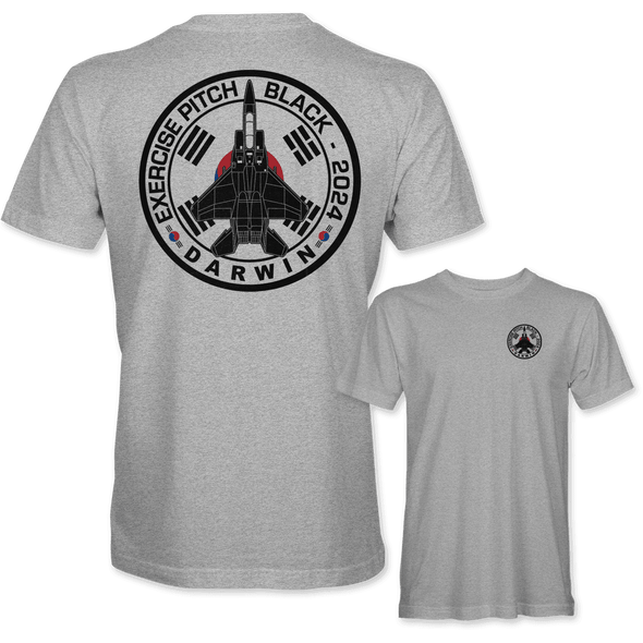 REPUBLIC OF KOREA AIR FORCE F-15 EAGLE PITCH BLACK 2024 T-Shirt