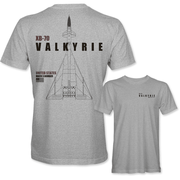 XB-70 VALKYRIE T-Shirt - Mach 5