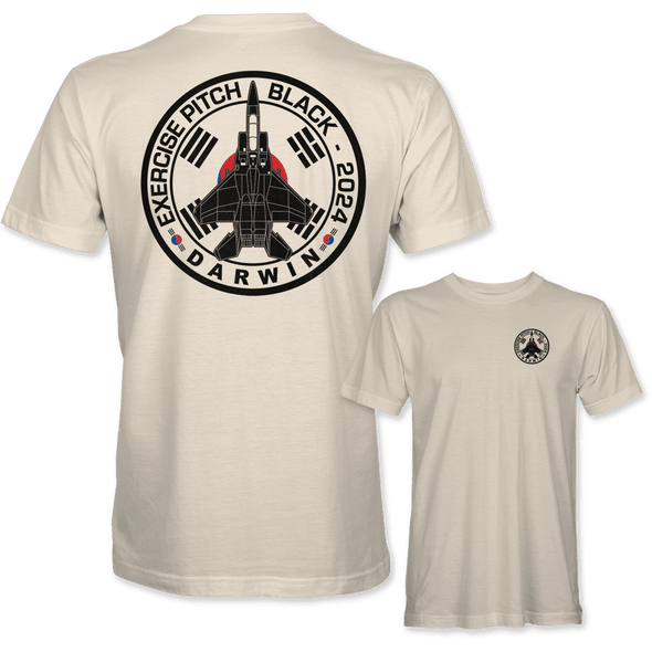 REPUBLIC OF KOREA AIR FORCE F-15 EAGLE PITCH BLACK 2024 T-Shirt