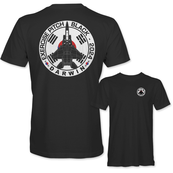 REPUBLIC OF KOREA AIR FORCE F-15 EAGLE PITCH BLACK 2024 T-Shirt