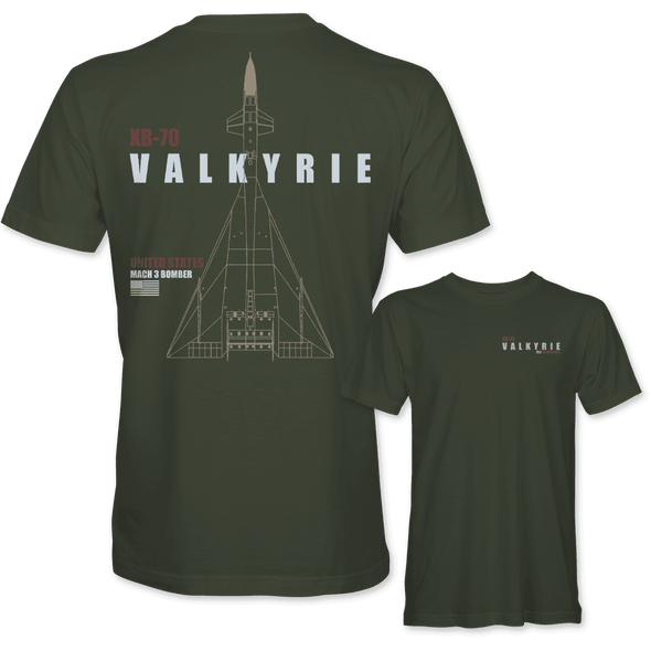 XB-70 VALKYRIE T-Shirt - Mach 5