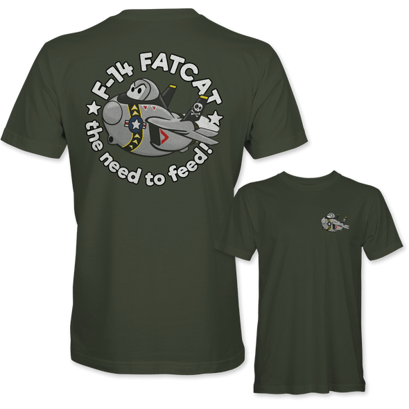 FATCAT 'THE NEED TO FEED' T-Shirt - Mach 5
