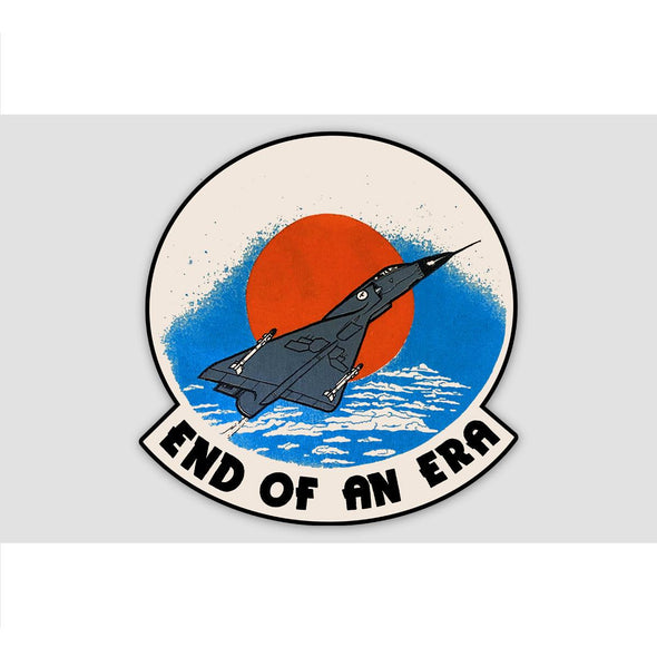 77 SQUADRON MIRAGE 'END OF AN ERA' Sticker - Mach 5