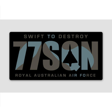 77 SQUADRON MIRAGE Sticker - Mach 5