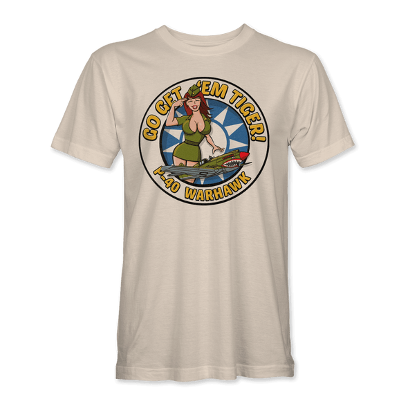 P-40 'GO GET EM TIGER' T-Shirt - Mach 5