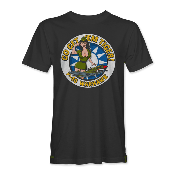 P-40 'GO GET EM TIGER' T-Shirt - Mach 5