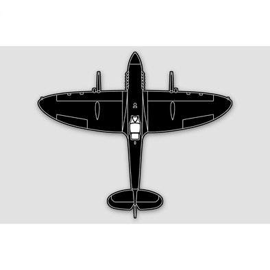 SUPERMARINE SPITFIRE Sticker