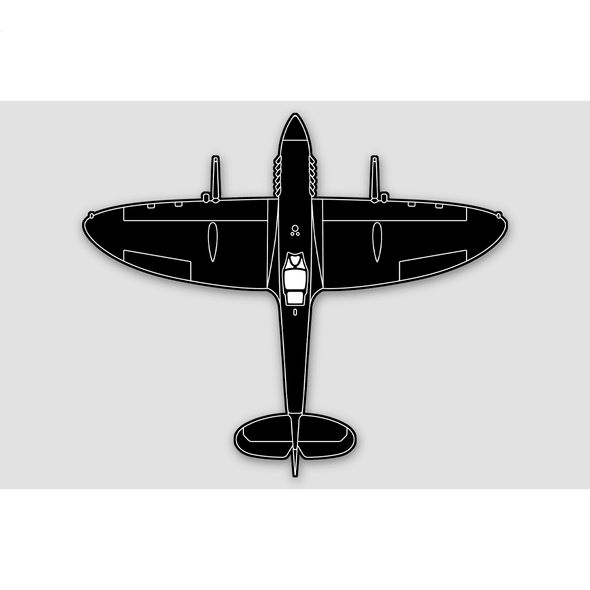 SUPERMARINE SPITFIRE Sticker
