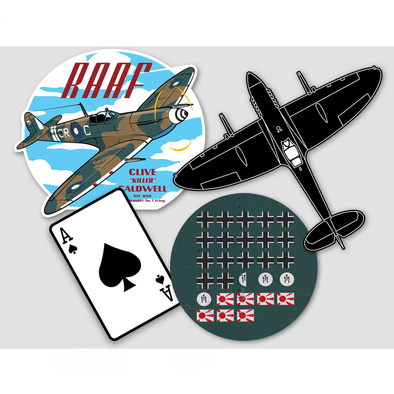 CLIVE CALDWELL SPITFIRE Sticker Pack