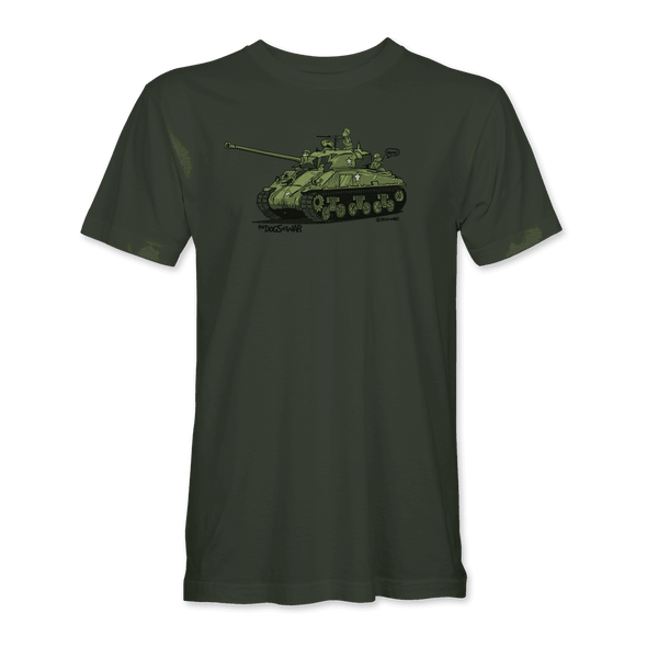 SHERMAN TANK T-Shirt - Mach 5