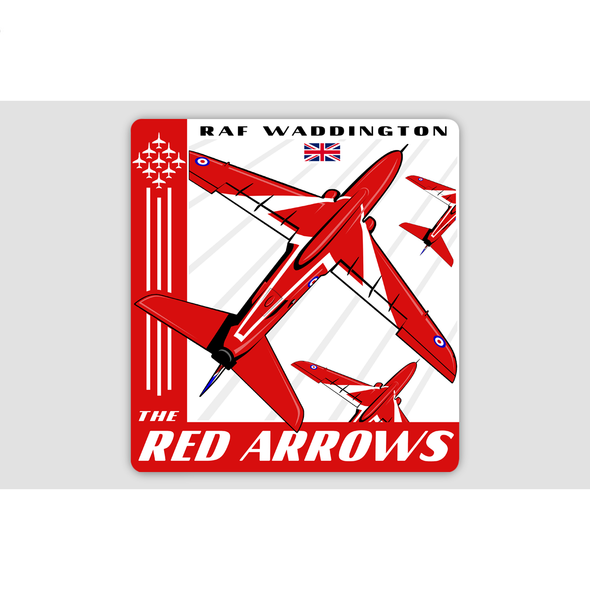 RED ARROWS Sticker