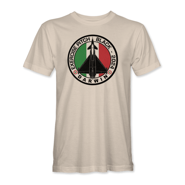 ITALIAN AIR FORCE TYPHOON PITCH BLACK 2024 T-Shirt