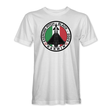 ITALIAN AIR FORCE TYPHOON PITCH BLACK 2024 T-Shirt