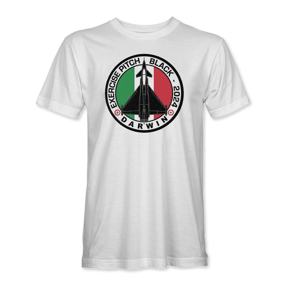 ITALIAN AIR FORCE TYPHOON PITCH BLACK 2024 T-Shirt