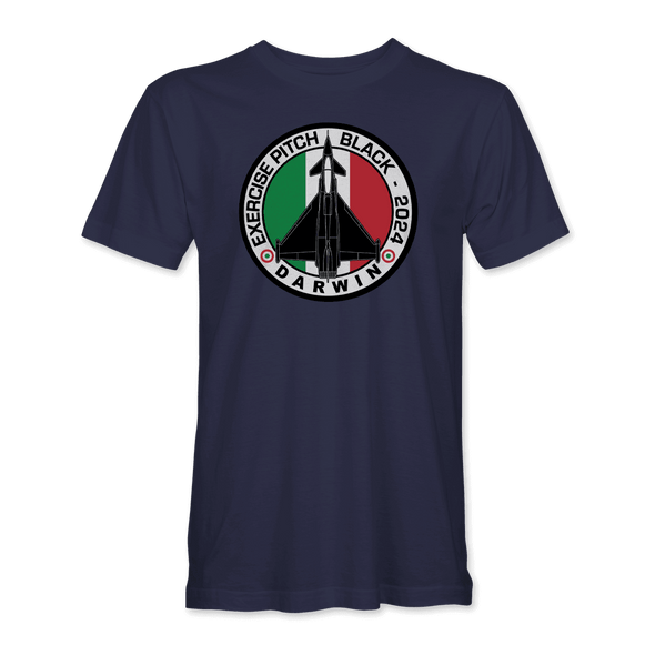 ITALIAN AIR FORCE TYPHOON PITCH BLACK 2024 T-Shirt