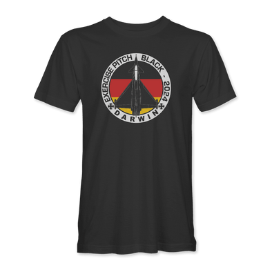 GERMAN AIR FORCE TYPHOON PITCH BLACK 2024 T-Shirt