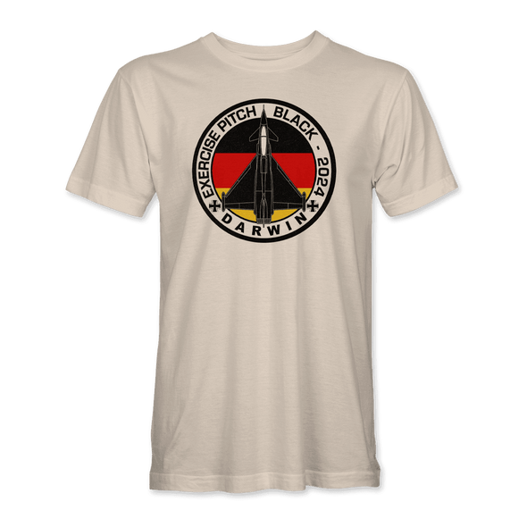 GERMAN AIR FORCE TYPHOON PITCH BLACK 2024 T-Shirt