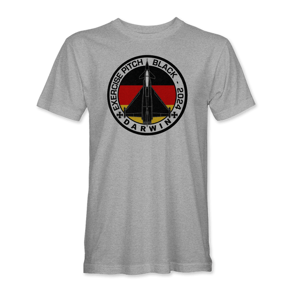 GERMAN AIR FORCE TYPHOON PITCH BLACK 2024 T-Shirt