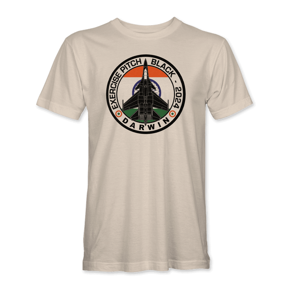 INDIAN AIR FORCE SU-30 FLANKER PITCH BLACK 2024 T-Shirt