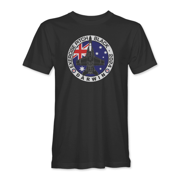 RAAF F/A-18 SUPER HORNET PITCH BLACK 2024 T-Shirt