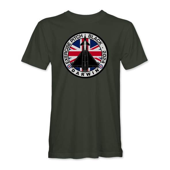 RAF TYPHOON PITCH BLACK 2024 T-Shirt