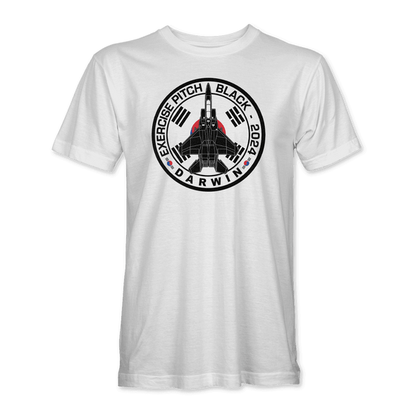 REPUBLIC OF KOREA AIR FORCE F-15 EAGLE PITCH BLACK 2024 T-Shirt