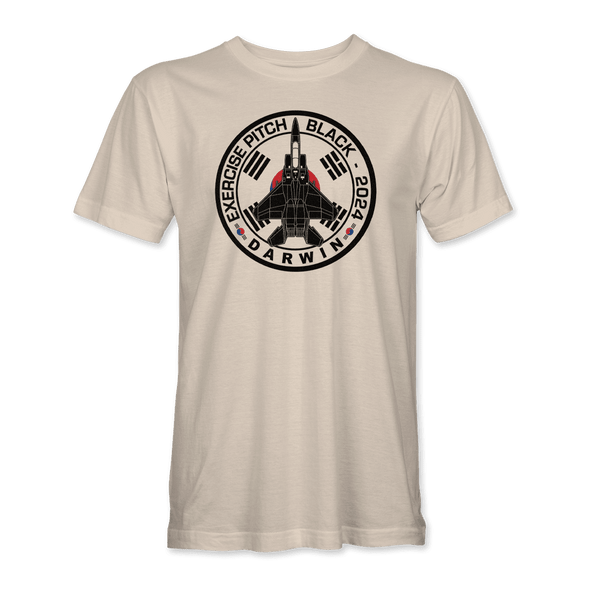 REPUBLIC OF KOREA AIR FORCE F-15 EAGLE PITCH BLACK 2024 T-Shirt