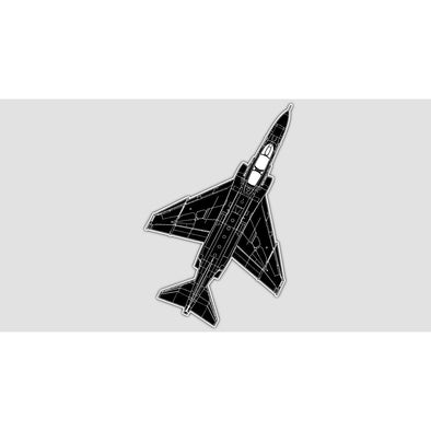 F-4 PHANTOM Sticker - Mach 5