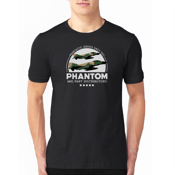 F-4 PHANTOM 'MIG PART DISTRIBUTORS' T-Shirt - Mach 5