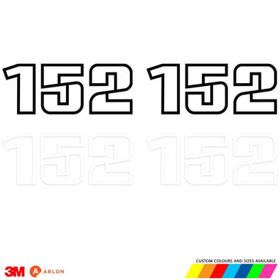 CESSNA 152 TAIL Decal (PAIR) - Mach 5