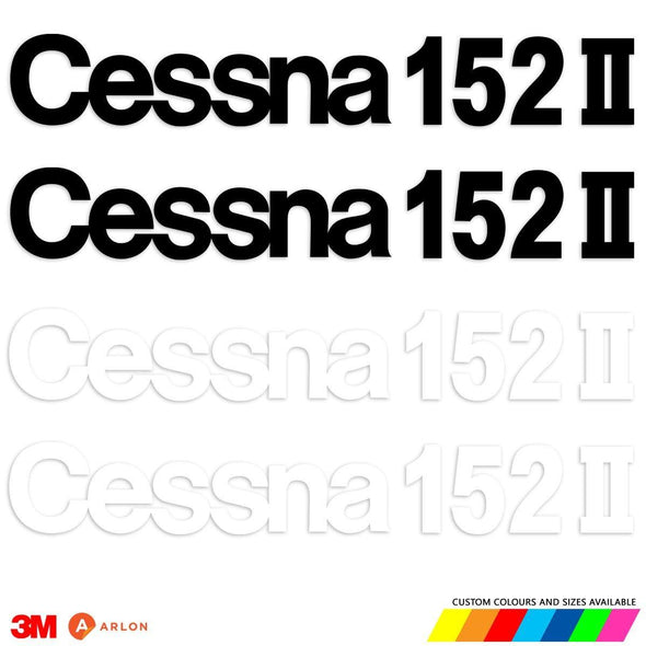 CESSNA 152 II WING TIP FAIRING Decal (PAIR) - Mach 5