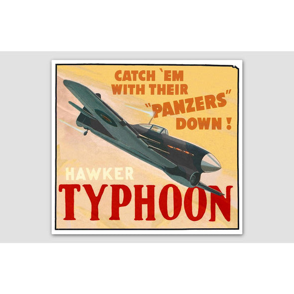 HAWKER TYPHOON Sticker - Mach 5