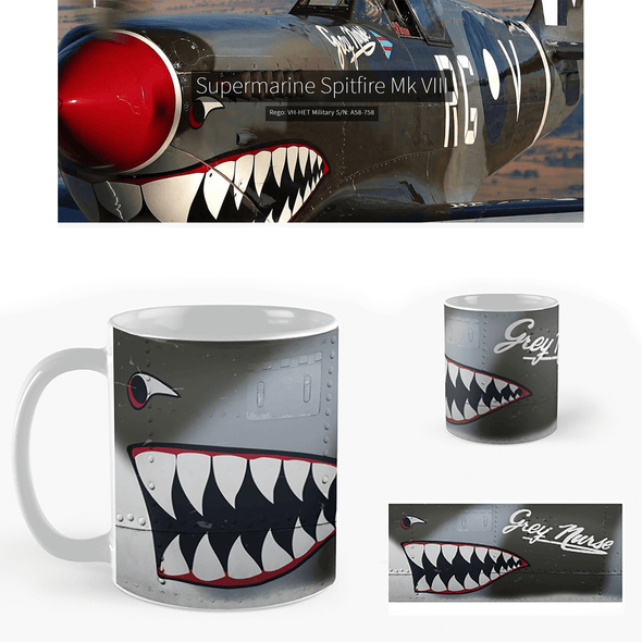 SPITFIRE "GREY NURSE" 11oz Mug - Mach 5
