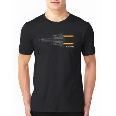 LOCKHEED SR-71 BLACKBIRD T-Shirt - Mach 5