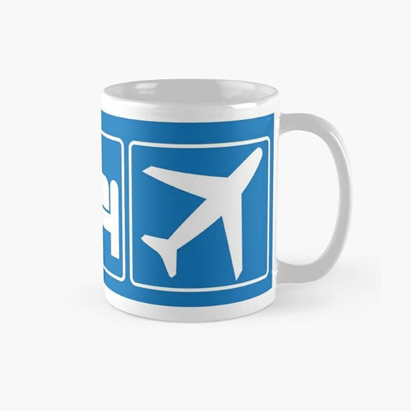 Eat Sleep Fly Mug - Mach 5