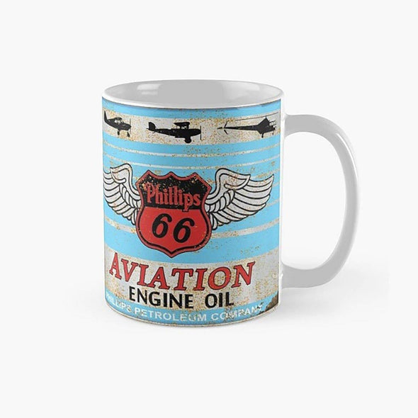 Aviation Engine Oil Mug - Mach 5