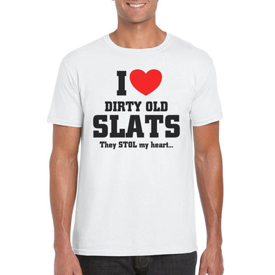 I LOVE DIRTY OLD SLATS 'BFDU' T-Shirt - Mach 5