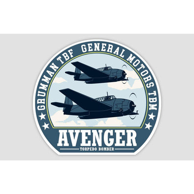 TBM AVENGER Sticker - Mach 5