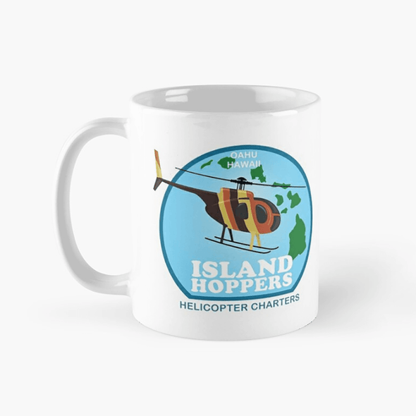 MD 500 ISLAND HOPPERS HELICOPTER CHARTERS Mug - Mach 5