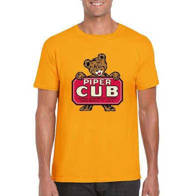 PIPER CUB Vintage Logo T-Shirt - Mach 5