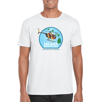 MD 500 ISLAND HOPPERS HELICOPTER CHARTER T-Shirt - Mach 5