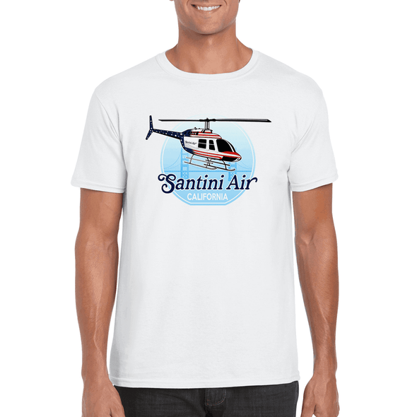 BELL 206 SANTINI AIR CALIFORNIA T-Shirt - Mach 5