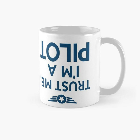 TRUST ME I'M A PILOT Mug - Mach 5